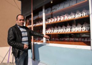 Dükana girip takı çaldılar